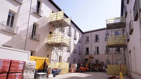 Obras del Palacio de la Duquesa de Sueca para habilitar dos nuevos equipamientos sociales