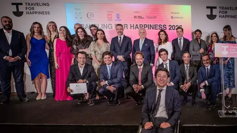 Los Galardonados de la VI Edici&oacute;n de los Premios Traveling for Happiness - Foto de la Asociaci&oacute;n Empresarial Hotelera de Madrid (AEHM)