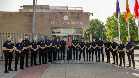 Incorporaci&oacute;n 14 nuevos agentes Polic&iacute;a Municipal - Foto del Ayuntamiento de Pozuelo de Alarc&oacute;n