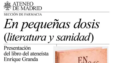 Cartel presentaci&oacute;n del libro