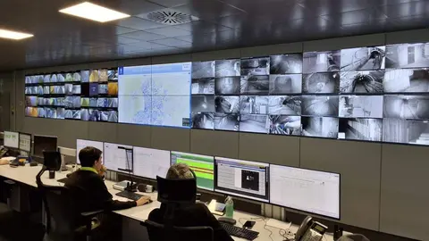 Centro de control de instalaciones urbanas de la ciudad de Madrid