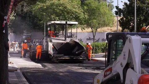Imagen de los trabajos de la Operaci&oacute;n Asfalto 2026