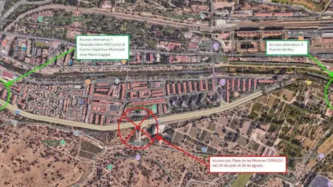 Paso inferior colonia Manzanares &ndash; Casa de Campo