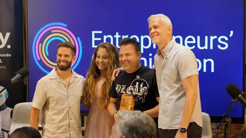 Jos&eacute; El&iacute;as Navarro recibe el primer Premio EO Madrid al Emprendedor del A&ntilde;o