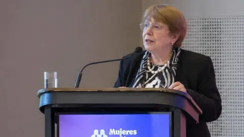 Michelle Bachelet en el Primer Encuentro Nacional de Alcaldesas de Chile
