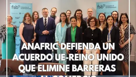 La patronal c&aacute;rnica Anafric reclama un pacto entre la UE y Reino Unido para suprimir los controles fronterizos del Brexit - Foto de Anafric