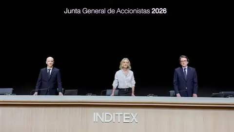Inditex ficha a Goirigolzarri como consejero independiente en su junta de los 25 a&ntilde;os como cotizada. Junta General de Accionistas 2026 - Foto de Inditex