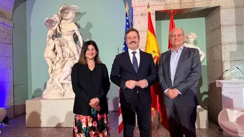 El consejero De Paco Serrano ha clausurado hoy Madrid-USA:  Alianzas estrat&eacute;gicas para el futuro del sector audiovisual - Foto Comunidad de Madrid