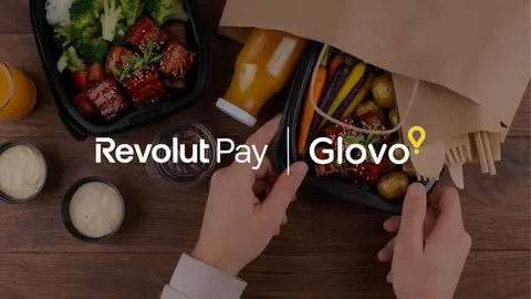 Glovo integra la pasarela Revolut Pay en Espa&ntilde;a para agilizar los pagos de comida y comercio r&aacute;pido - Imagen de Revolut