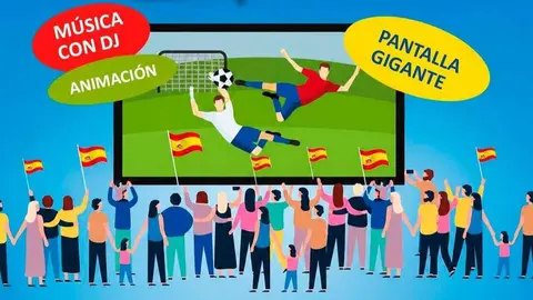 Alcal&aacute; instalar&aacute; una pantalla gigante en la Plaza de Cervantes para vibrar con la final del Mundial - Imagen del Ayuntamiento de Alcal&aacute; de Henares