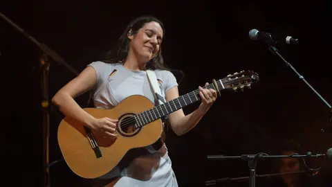 Imagen del concierto de Valeria Castro en Veranos de la Villa