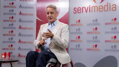 Pablo Gil, durante la entrevista | Foto de Servimedia