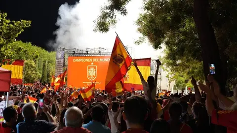 M&oacute;stoles se vuelca con la Selecci&oacute;n: m&aacute;s de 13.500 vecinos celebran el Mundial en Finca Liana - Foto del Ayuntamiento de M&oacute;stoles