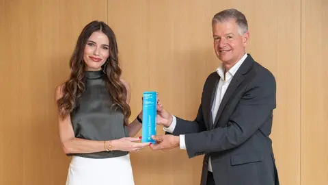 M&oacute;nica Sada, fundadora de UNICSKIN, galardonada con el 'CaixaBank Premio Empresaria' en la Comunidad de Madrid