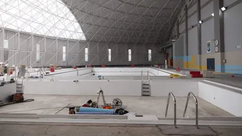 Obras de reforma del Centro Deportivo Municipal Ra&uacute;l Gonz&aacute;lez