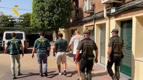 Detenidos incendio forestal Almorox - Foto Guardia Civil