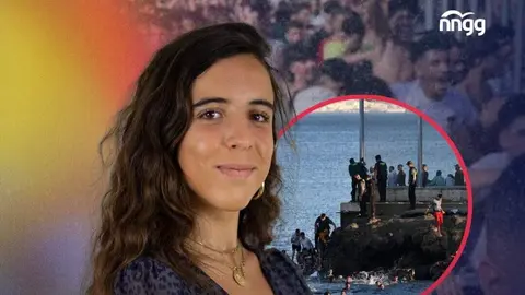 Andrea Llopart, portavoz de Nuevas Generaciones del PP ante la crisis migratoria de Ceuta