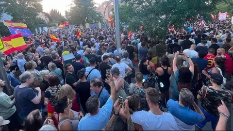Concentraci&oacute;n ante la Embajada de Marruecos por la situaci&oacute;n en Ceuta - Frente Obrero