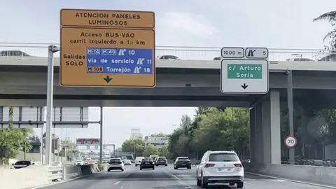 Circulaci&oacute;n A-2 - Foto DGT
