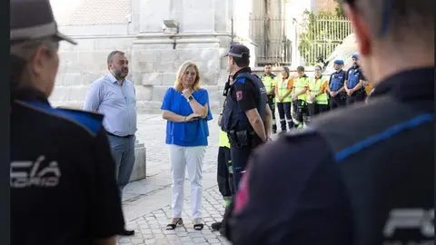Dispositivo Seguridad Fiestas Centro - Foto Ayuntamiento de Madrid