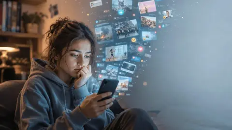Un estudio revela que tres de cada cuatro j&oacute;venes se informan a trav&eacute;s de las redes sociales - Imagen publicada por la Universidad Francisco de Vitoria (UFV)