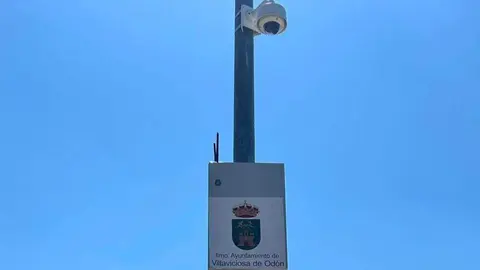 C&aacute;mara de seguridad - Foto del Ayuntamiento de Villaviciosa de Od&oacute;n