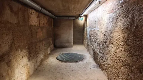 Alcal&aacute; de Henares finaliza la rehabilitaci&oacute;n del refugio antia&eacute;reo de 1938 de la Plaza de Cervantes - Foto el Ayuntamiento de Alcal&aacute; de Henares