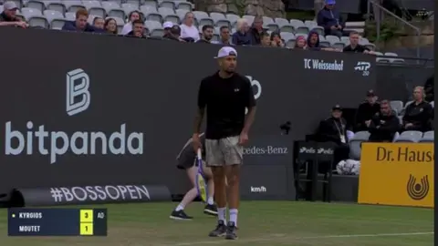 Nick Kyrgios durante un partido - Foto de Archivo