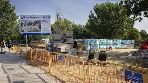 Zona del parque de Juan Carmona 'Habichuela' objeto del Plan Regenera