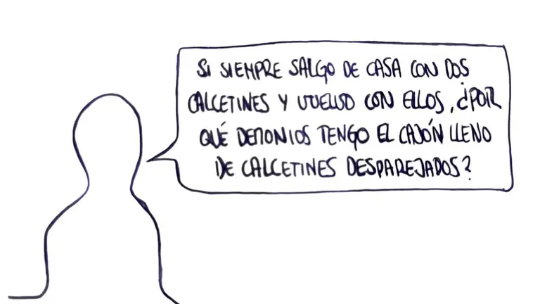 Calcetines - Las Vi&ntilde;etas de Manuel Franganillo