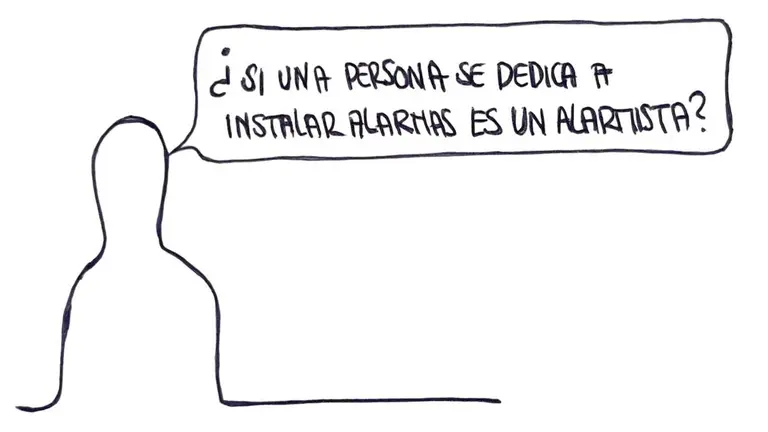 Alarmista - Las Vi&ntilde;etas de Manuel Franganillo