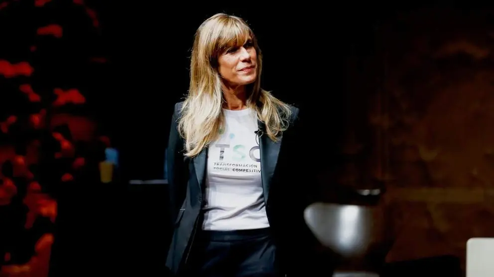 Bego&ntilde;a G&oacute;mez en un evento. Foto de Planet TV