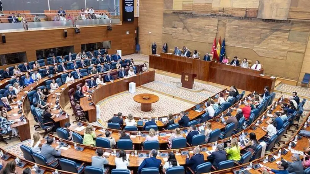 Hemiciclo de la Asamblea de Madrid | Foto de la Comunidad de Madrid