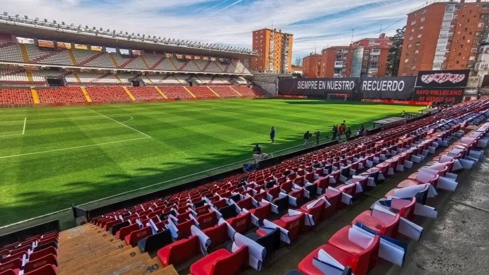 Estadio de Vallecas - Foto Comunidad de Madrid