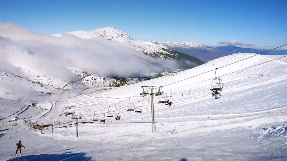 Estaci&oacute;n esqui Valdesqui