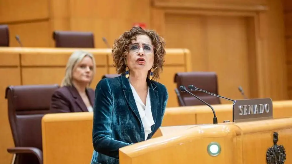 Montero una imagen de archivo, en el Senado | Foto del Senado