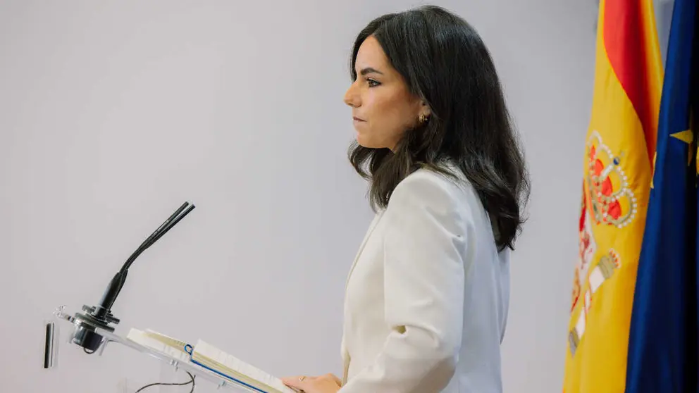 Pepa Mill&aacute;n en rueda de prensa - Foto Vox