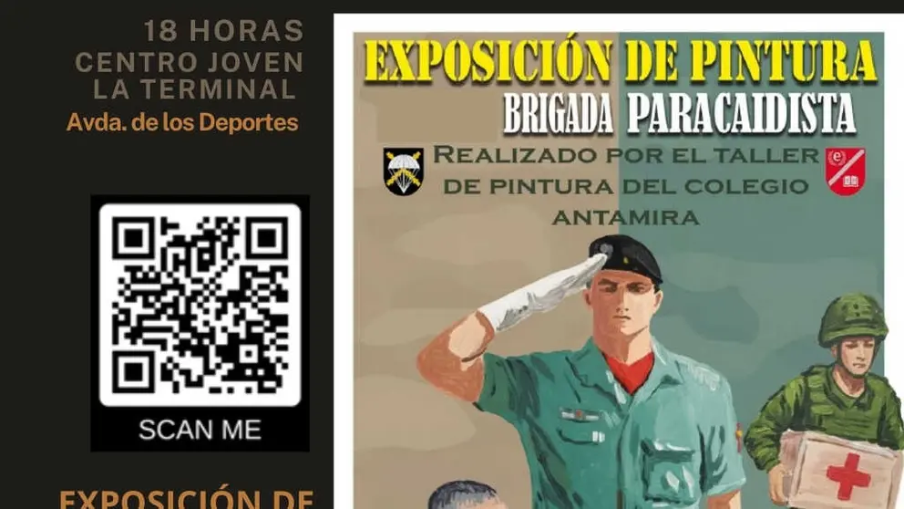 Expo pintura 72 aniversario BRIPAC - Imagen del Ayuntamiento de Paracuellos del Jarama