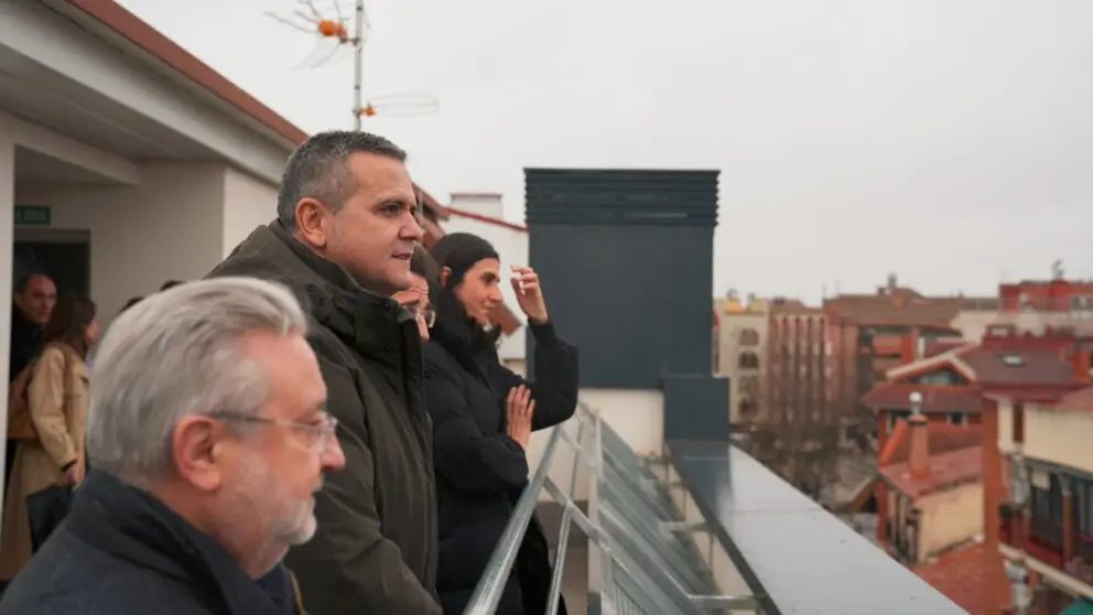 El consejero Rodrigo, en Legan&eacute;s - Foto Comunidad de Madrid