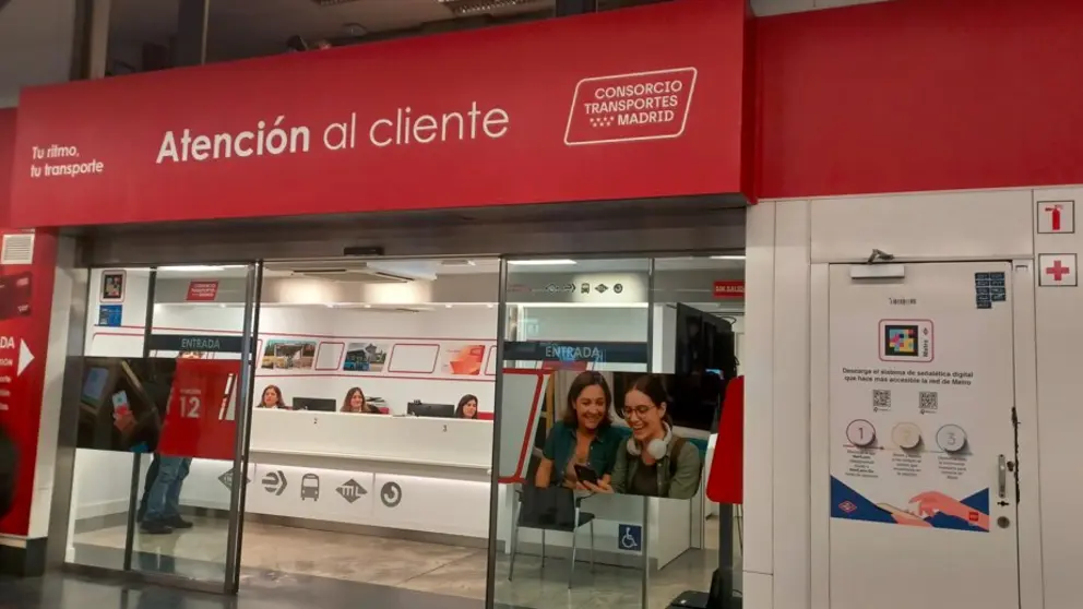 Oficina de Atenci&oacute;n al Cliente CRTM - Foto Comunidad de Madrid