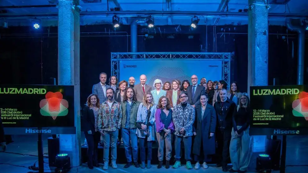 Presentaci&oacute;n del festival LuzMadrid 2026 - Foto Ayuntamiento de Madrid