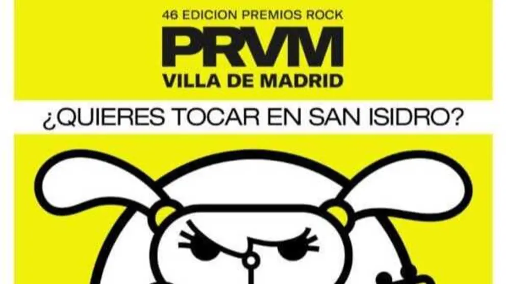 Cartel XLVI Premios Rock Villa de Madrid