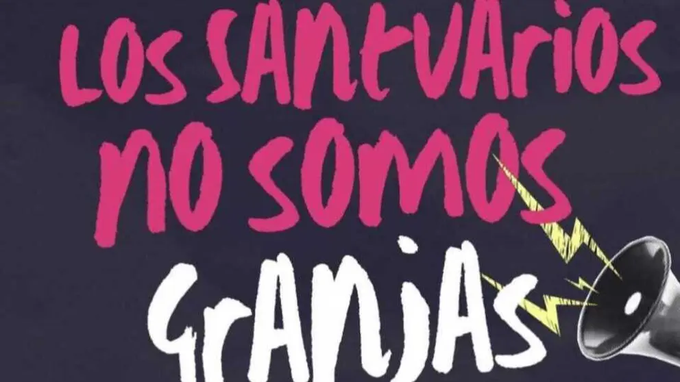 Cartel Los santuarios no somos granjas