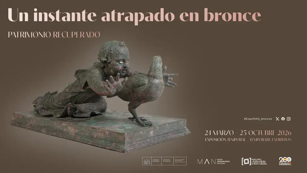 Un instante atrapado en bronce