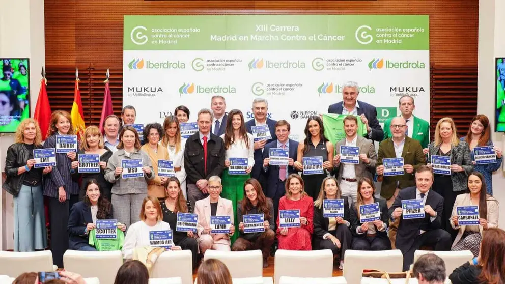 Almeida presenta la XIII carrera &lsquo;Madrid en marcha contra el c&aacute;ncer&rsquo;