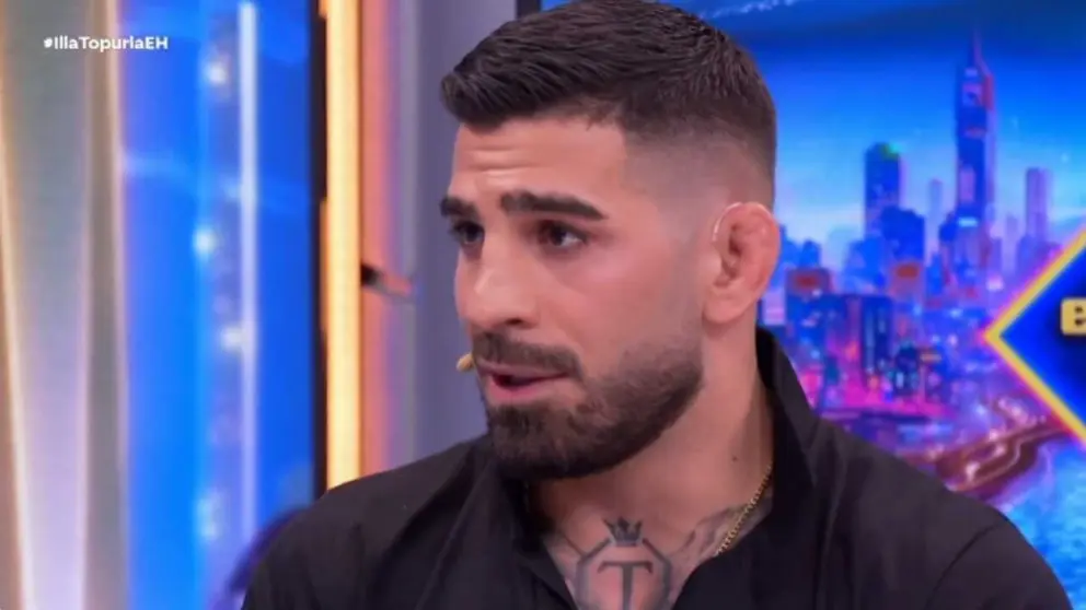 Ilia Topuria durante el programa El Hormiguero de Antena 3