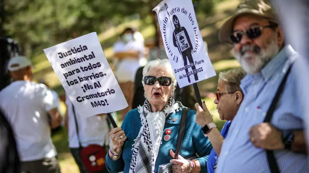 Manifestaci&oacute;n Crematorio M40 - PSOE Madrid