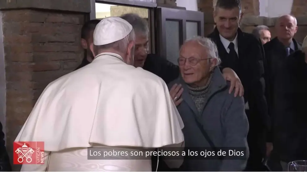 Momento del documental Todos, todos, todos que homenajea el papado de Francisco