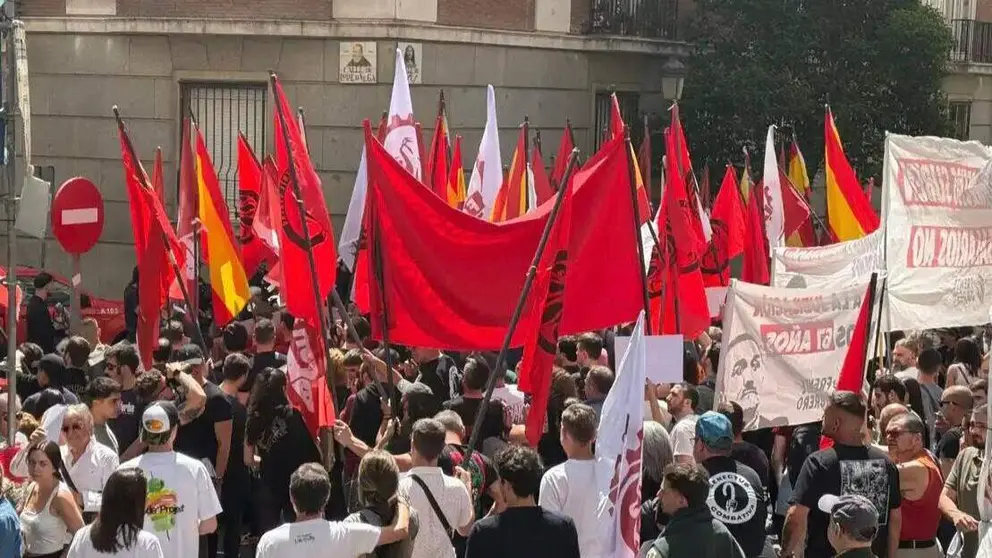 El Frente Obrero toma Madrid el 1 de mayo con una protesta ante CCOO