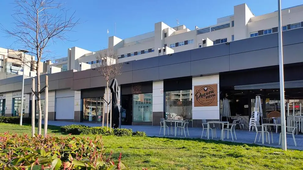 Imagen de archivo de la zona comercial de Aurelio &Aacute;lvarez - Foto del Ayuntamiento de Rivas